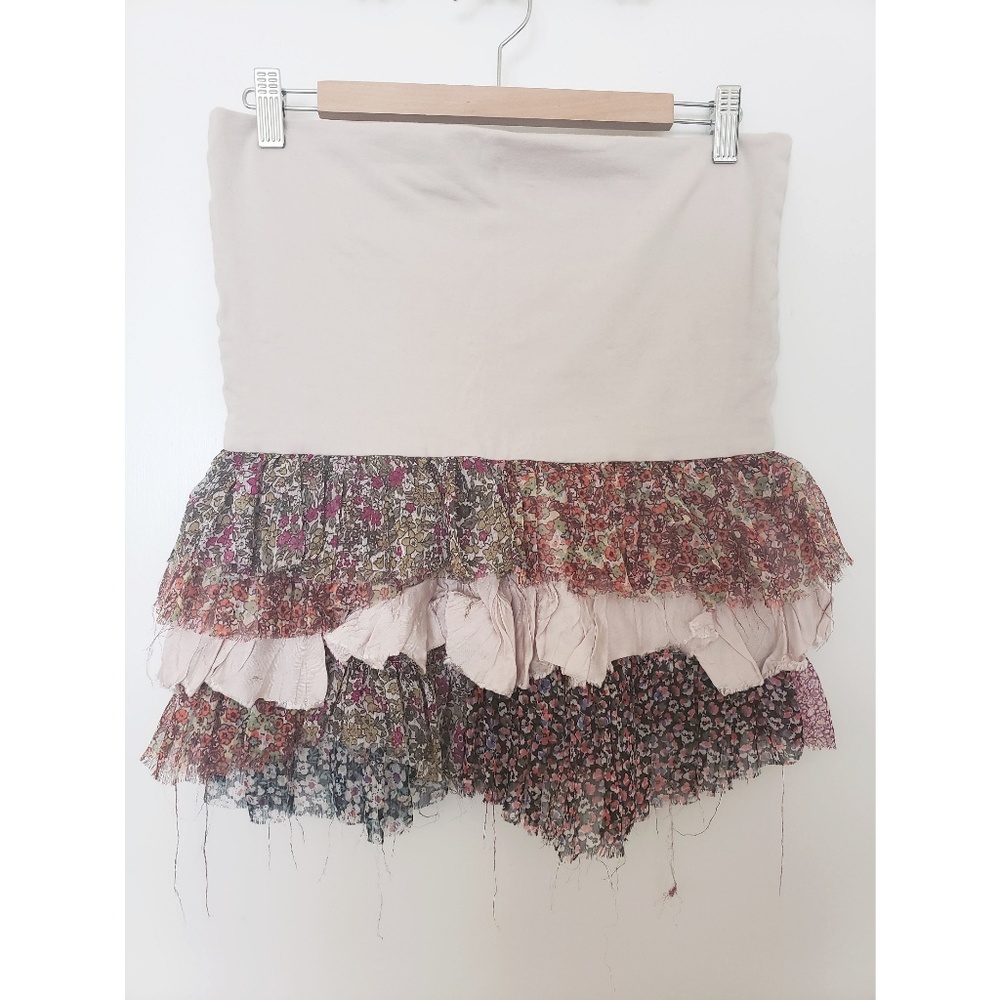 Free People Ruffle Skirt